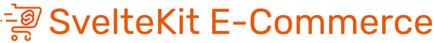 SvelteKit E-Commerce